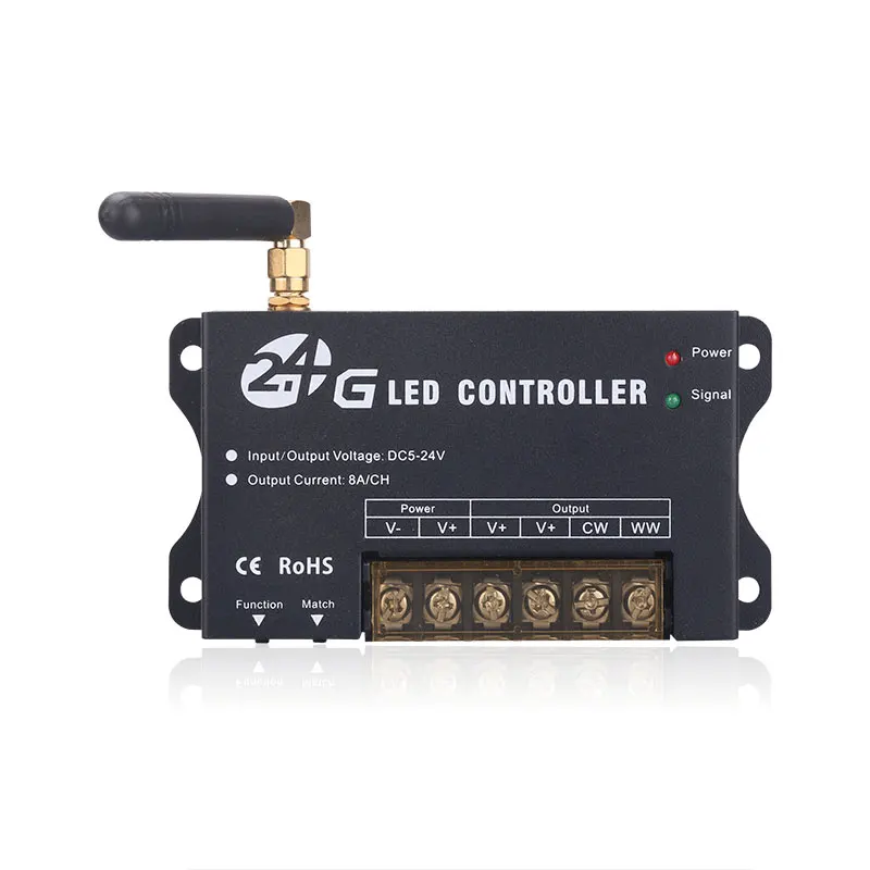 RF202 2 4G RF беспроводной светодиодный сенсорный контроллер температуры света|touch led