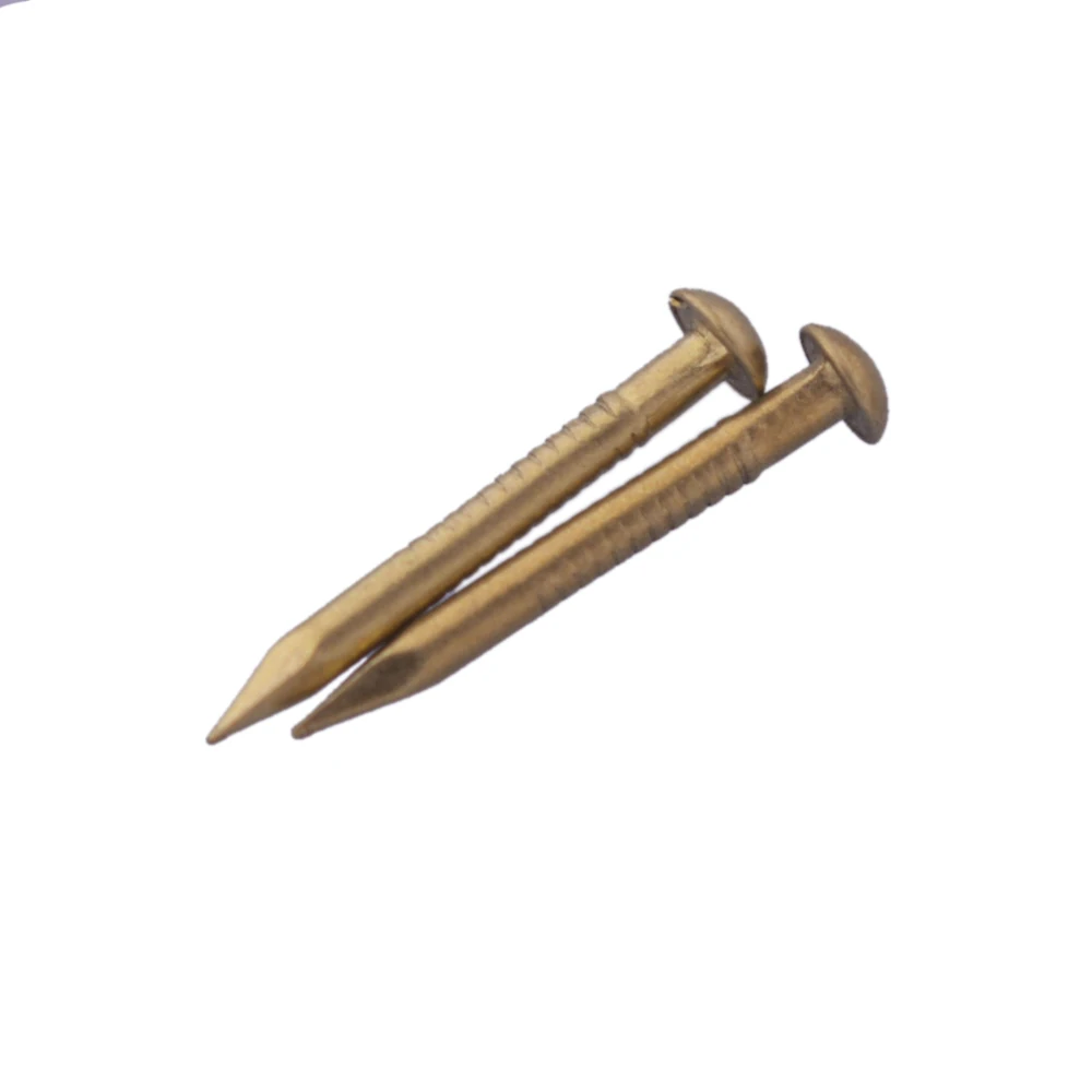 15 мм x 1 5 круглая головка антикварная мебель из чистой меди миниатюрная