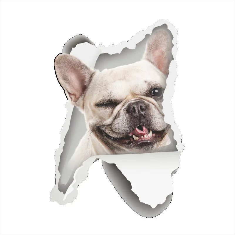 09 Dog Кошка/собака 3D стикер на стену для ванной комнаты s туалет украшение для дома водонепроницаемые наклейки на стены для туалета декоративный плакат домашний декор - Цвет: 09 Dog