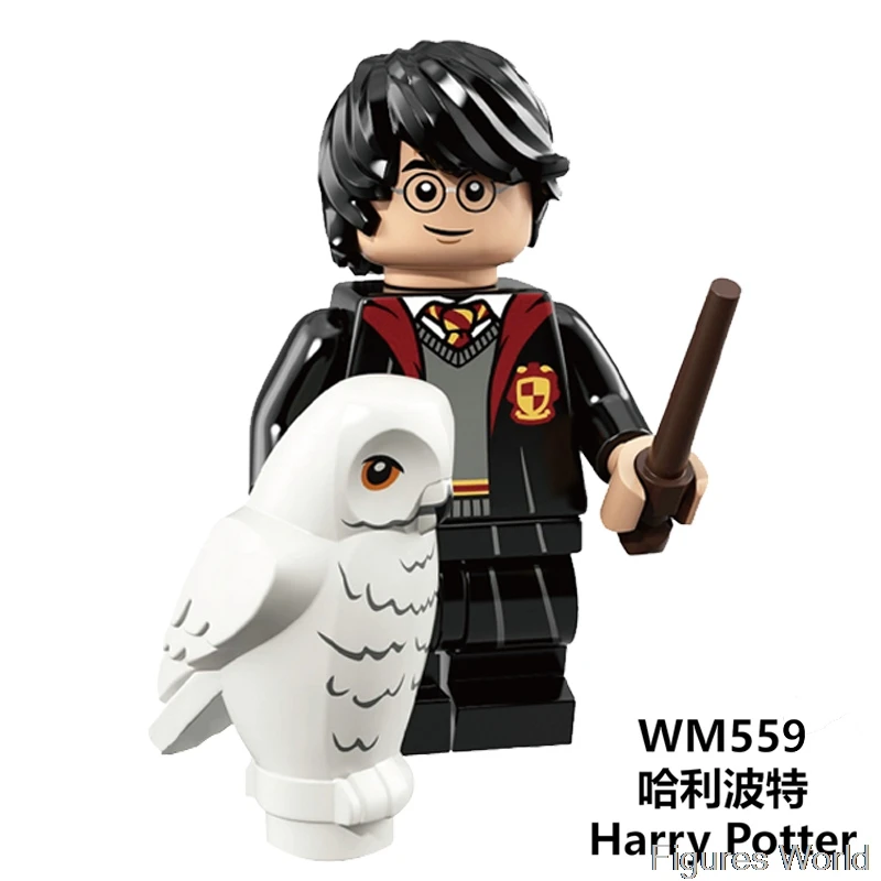 Dobby Luna Longbottom Трелони Диггори Дин Томас серия Harry Potters строительные блоки Подарочные игрушки WM566