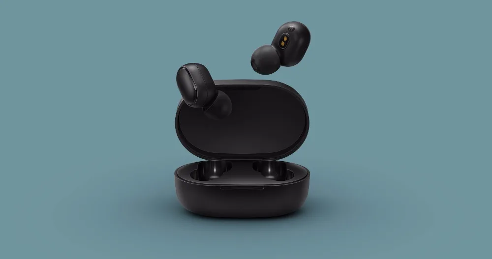 Оригинальная bluetooth-гарнитура xiaomi AirDots, простые раздельные наушники для прослушивания музыки и звонков, коробка для зарядки Bluetooth 5,0 redmi Airdots