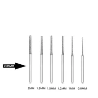 30pcs diamond burs kit grinder teeth drill 2 35mm dental lab instrument tool jewelry buffing