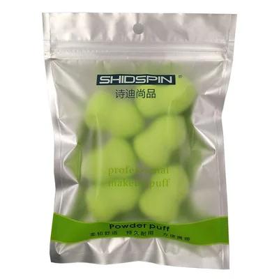 6 шт. Pro Макияж Блендер основа Puff Multi Форма губки натуральный спонж не Латекс AA1276 |