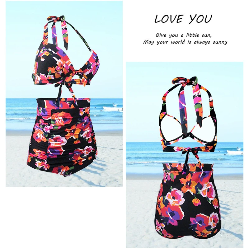 2019 Горячая сексуальная плюс размер купальник для женщин купальники бикини