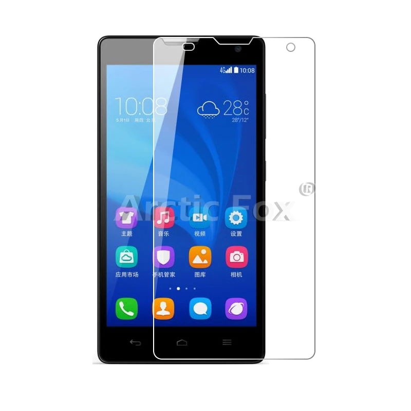 5 шт./лот закаленное Стекло для huawei Honor 3C Экран протектор Защитная пленка