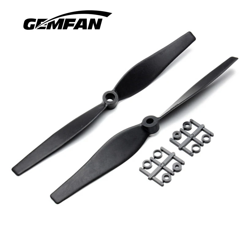 1 пара углеродный нейлоновый пропеллер GEMFAN 8045 CW/CCW черный для моделей