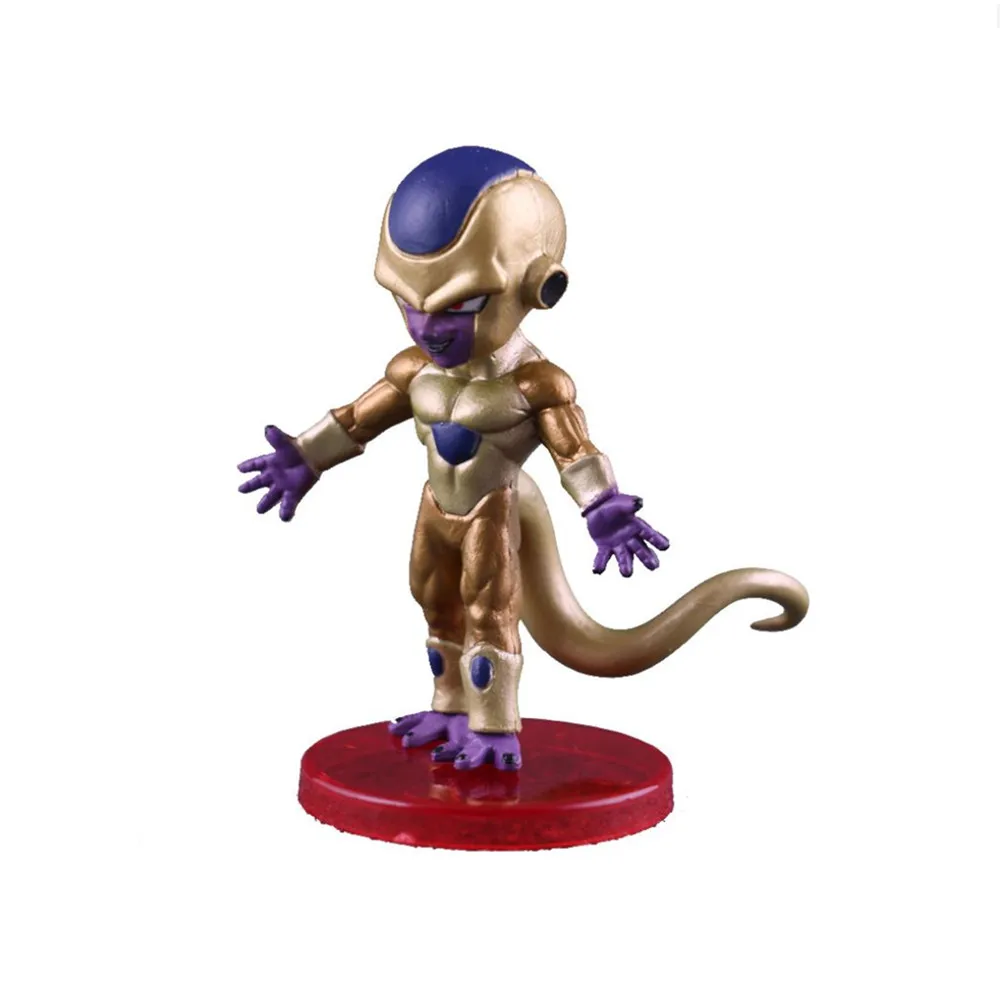 1 шт. Dragon Ball Z Frieza семейная фигурка Золотой Frieza King форма холодной борьбы ПВХ модель злодей ролевая Аниме Коллекция детская игрушка