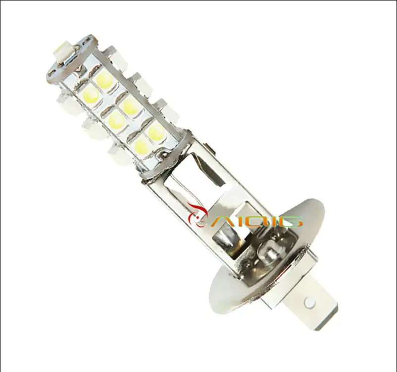Автомобильные светодиодные лампы H1 25 SMD с белым лучом 12 В 6000 К противотуманные
