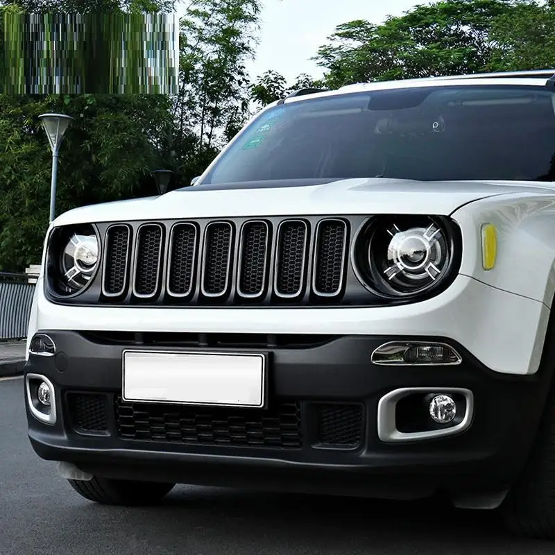 Автомобильная решетка кузова крыло зеркало налобный фонарь автомобильный хром