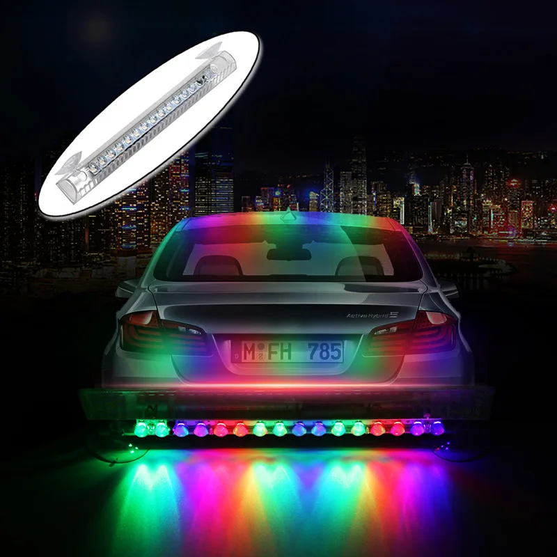 Автомобильный светофор аварийный предупредительный световой Бар 14 LED