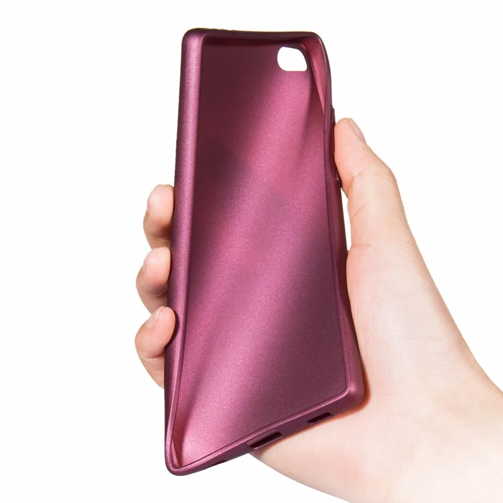 For Huawei P8 P 8 Full Cover Matte Soft TPU Silicone Case X-Level Guardian Ascend Ultra Thin Scrub Back Capa |