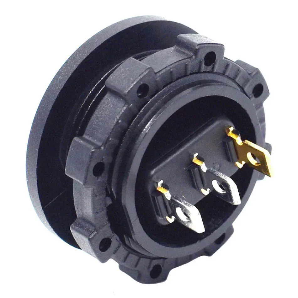 Переключатель модификации автомобиля 3-контактный 12 В 24 синий/красный/зеленый