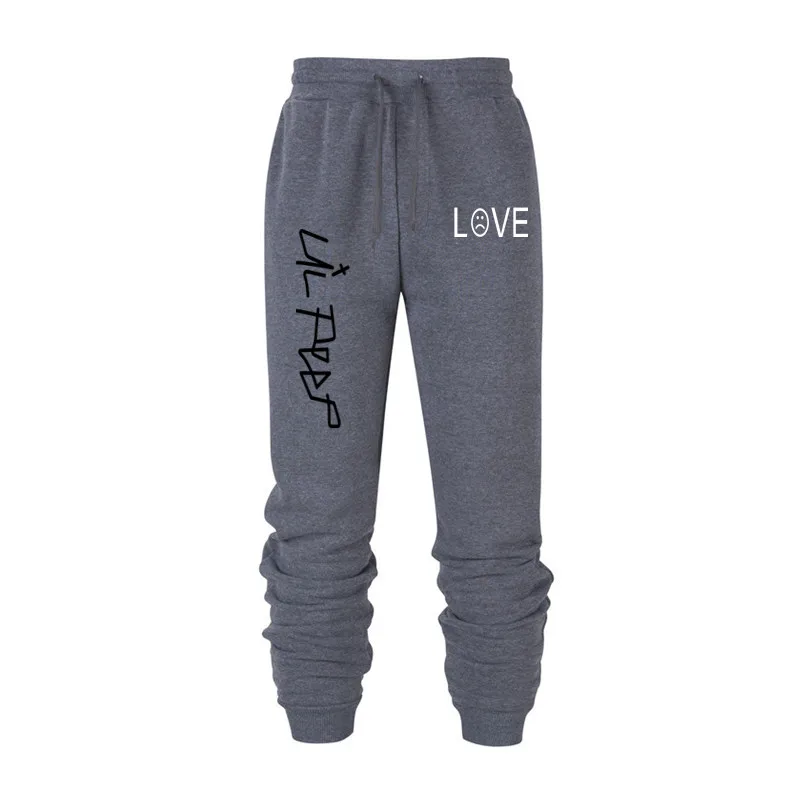Мужские шаровары Love lil. peep jogger штаны из хлопка новые мужские брюки для фитнеса