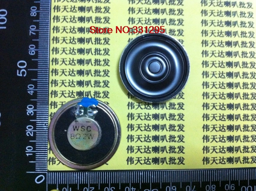 Динамик маленький динамик 2 Вт 8R 8R2W 8 Ом Диаметр 36 мм 3 6 см толщина 5 мм|small speaker|8