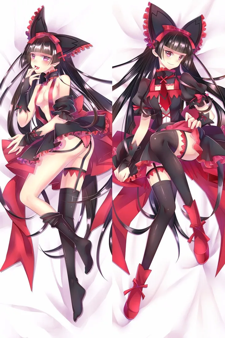 Хит Японские Аниме ворота Jieitai Kanochi Nite Rory Mercury Наволочка Чехол для подушки|pillow cover