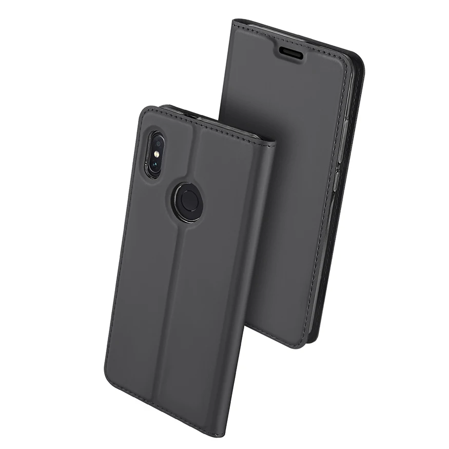 Чехол на Xiaomi Redmi Note 5 DUX DUCIS кожа флип чехол для Xiomi Note5 Pro 5.99” Бумажник чехлы телефон