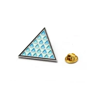 new moive detroit become human brooch metal alloy triangle brooches pins for men women shirts friends gift fashion jewelry