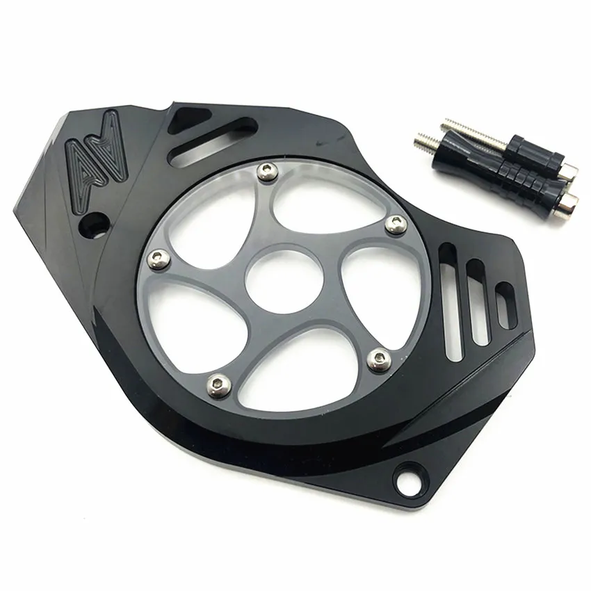 Для Kawasaki ER6N ER6F ER4F VERSYS650 Ninja400 Ninja650 Z650 мотоциклетная Передняя звездочка цепной Защитная крышка двигателя