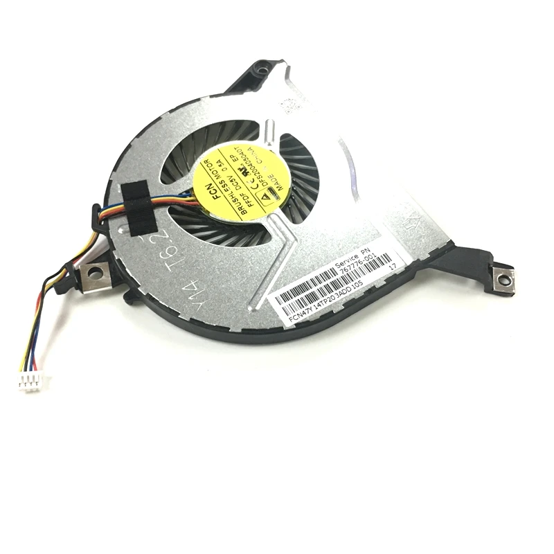 Новый вентилятор для процессора DFS200405040T 767776 001 47Y14TP203A HP 14 P 15 V 16 17 V|cpu fan|cooling fanfan cooling