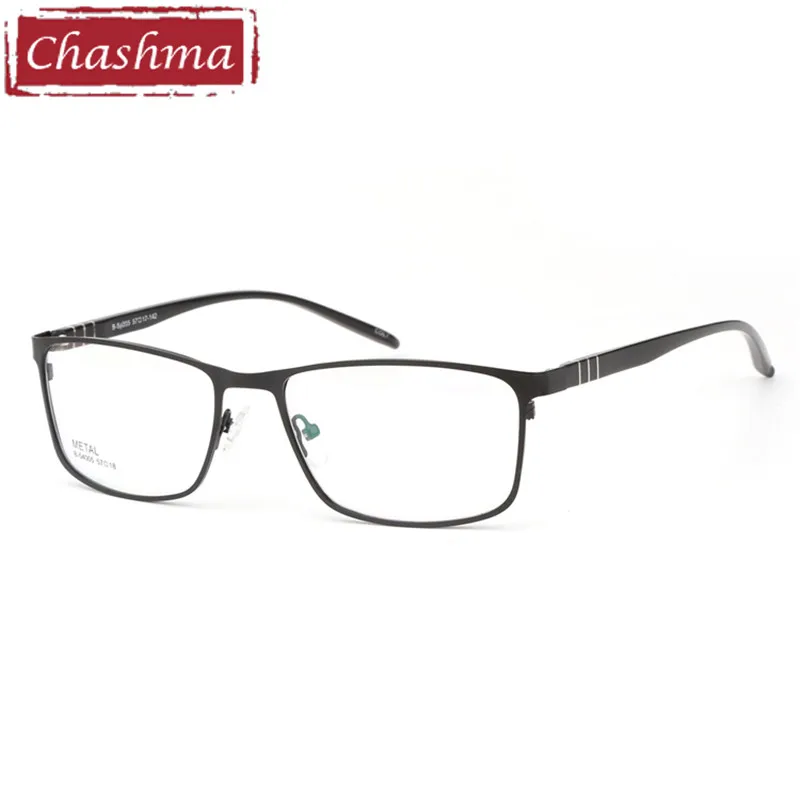 Мужская оправа для очков Chashma большая из сплава диоптрий оптическая лица ширина