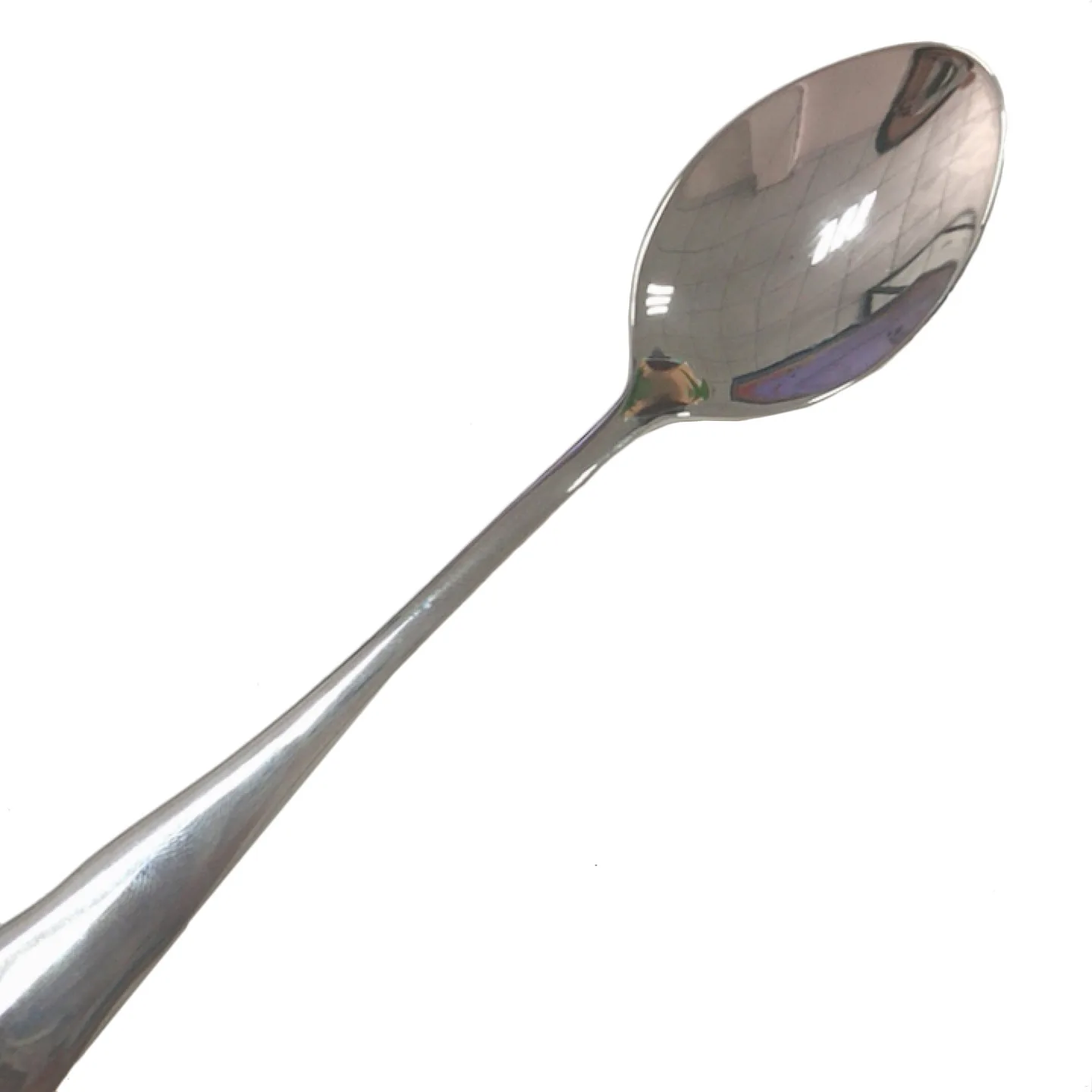 Silver Кофе ложки корейский стиль Радуга золотистый и черный красочные небольшой помешивая обеденная ложка комплект Медь Нержавеющая сталь ложка, совок 1 шт - Цвет: Silver