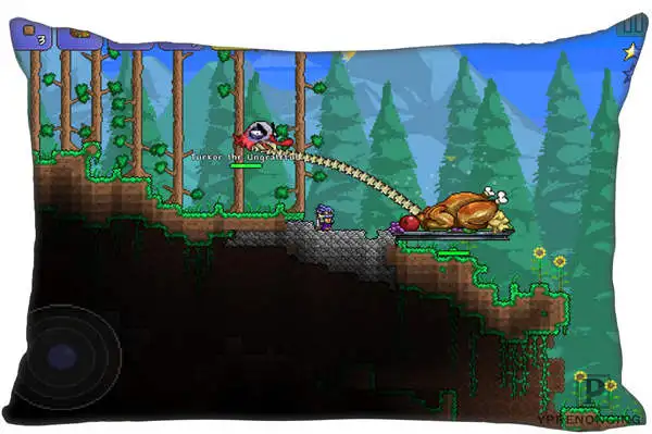 Лучшие пользовательские Terraria наволочки прямоугольные Наволочки на молнии 35x45 см(с одной стороны печати) 180516-sina-01 - Цвет: Rectangle Pillowcase