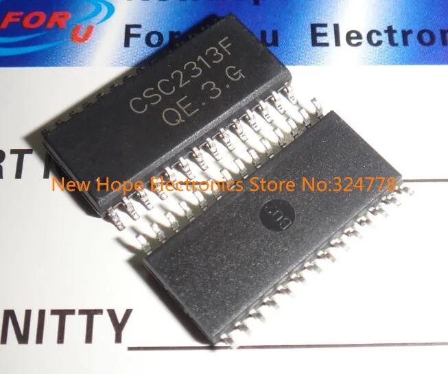 100% Новый оригинальный CSC2313F CSC2313 SOP28 стерео аудио усилитель чип усилителя