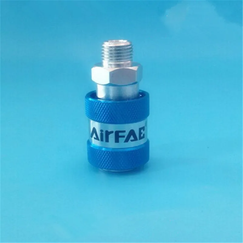 

1Pcs HSV-06 1/8" BSPT Thread Pneumatic Flow Control Manual Slide Valve