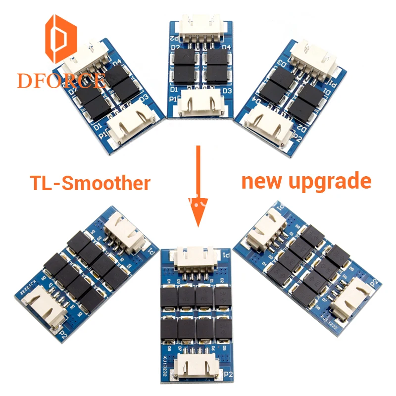 DFORCE 3 шт./упак. TL smoroth PLUS модуль addon для 3D двигателей pinter моторный драйвер Terminator reprap