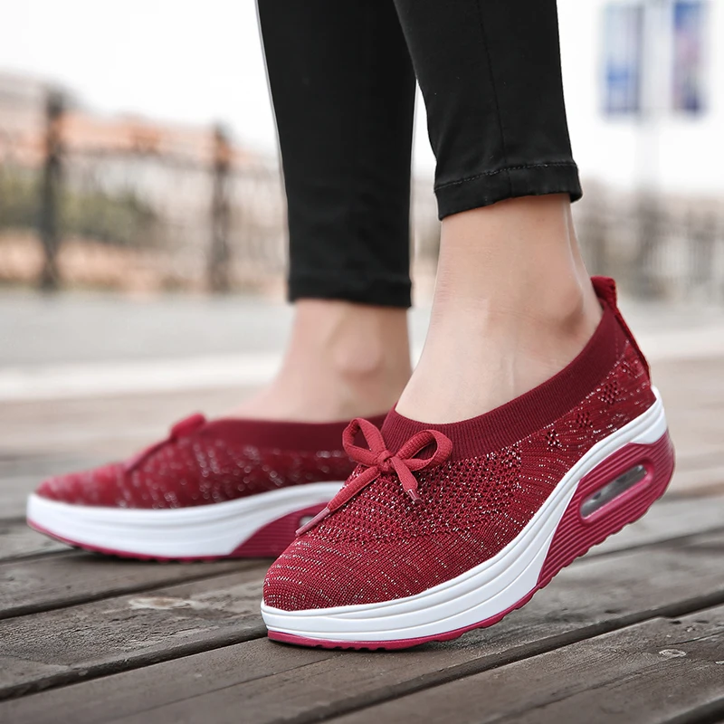 Женская обувь на не сужающемся книзу массивном плоской платформе zapatos mujer туфли
