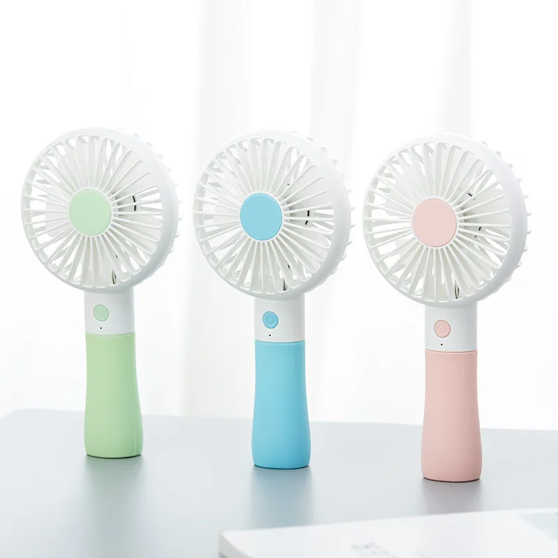 Portable Mini Fan USB Rechargeable Table Hanheld Multifunction Small LED Fill Light For Beauty or Read Indoor Cute | Бытовая техника
