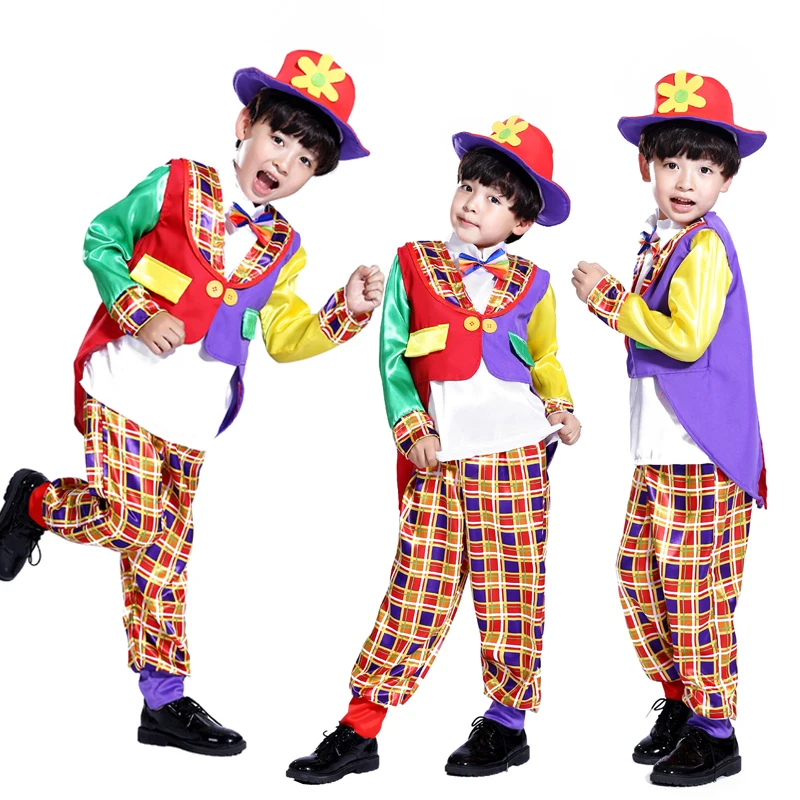 Новый детский костюм на Хэллоуин для маскарада косплея реквизит клоуна