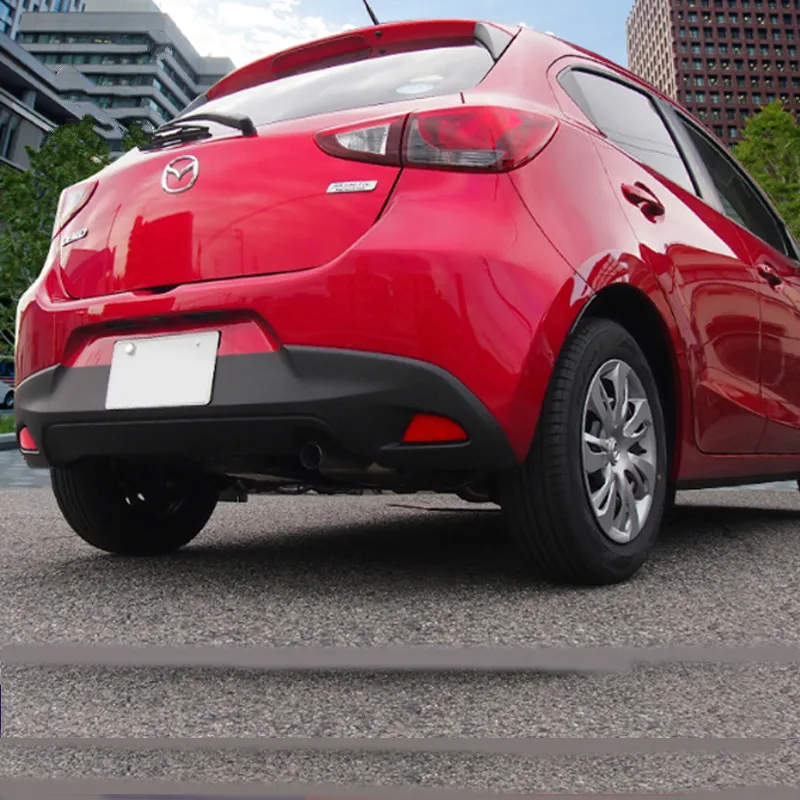 Для Mazda 2 Demio 2015 2016 2017 2018 DJ задний отражатель противотумансветильник фара панель
