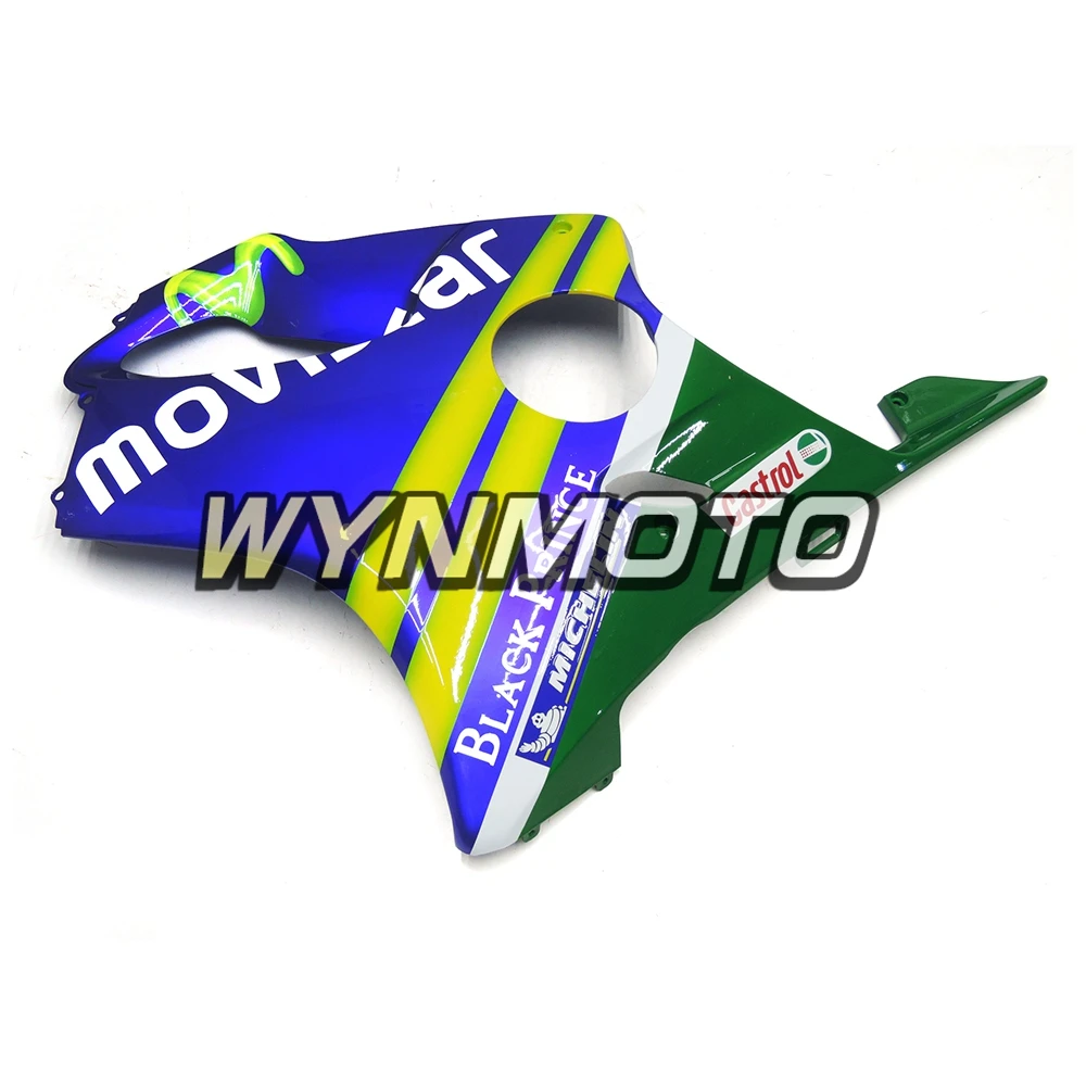 Обтекатель корпуса мотоцикла для Honda CBR600F4i 04 07 2004 2007 года плоский синий зеленый ABS