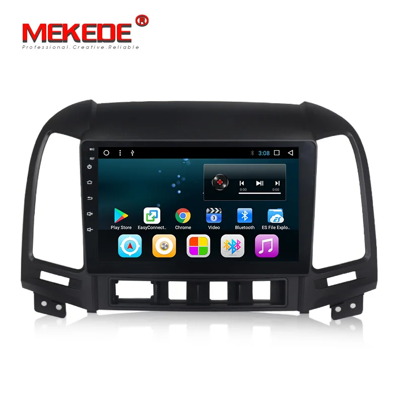 Автомобильный DVD-плеер topway T3 Android 7 1 автомагнитола стерео плеер для hyundai santa Fe 2006-2012
