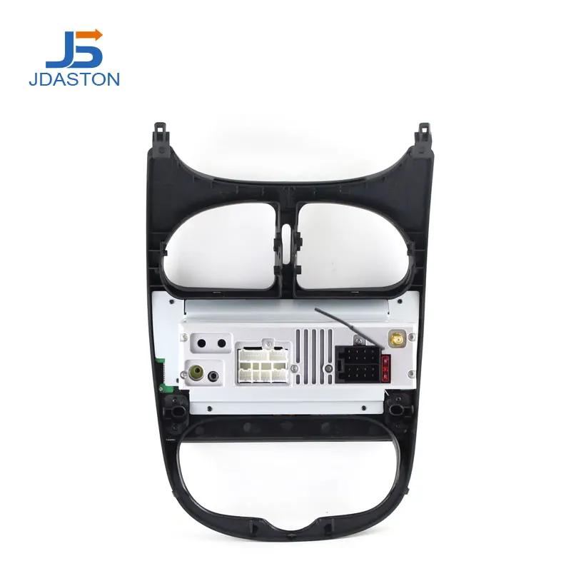 JDASTON Android 10 0 Автомобильный DVD плеер для Peugeot 206 мультимедиа видео WIFI GPS навигация 1 Din