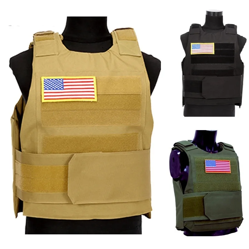  Tactical Molle Vest SWAT Police Military US Army Combat Armor Plate Carrier Airsoft Paintball Hunting Assault Vest