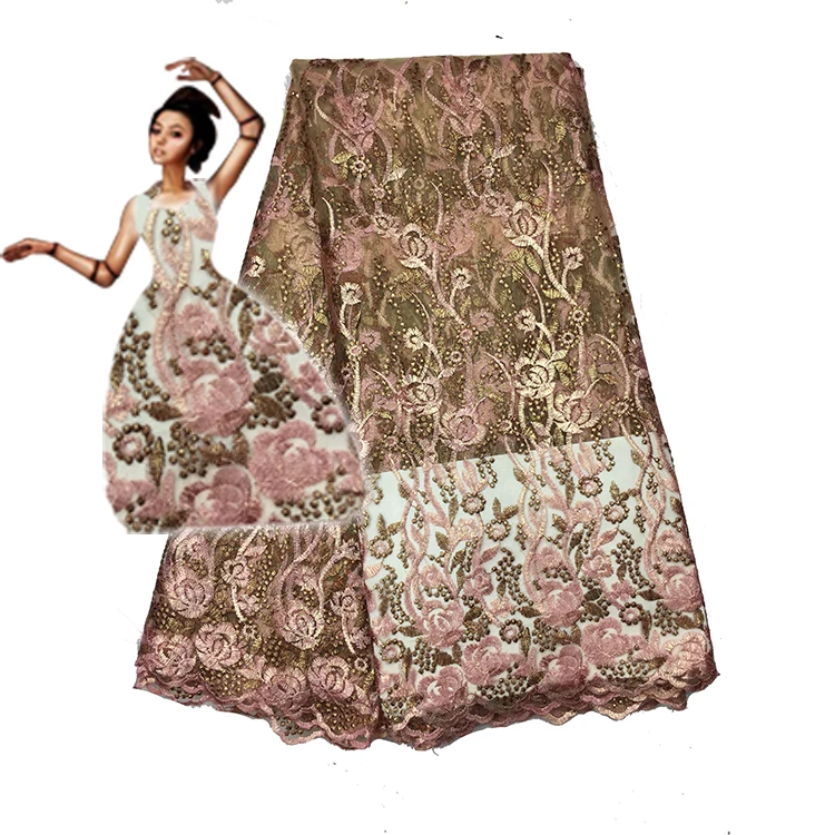 ZEBIAOCAO 2018 Old Design Promotion African Embroidered Lace Fabrics Bridal High Quality Tulle Fabric For Wedding&ampParty | Дом и сад