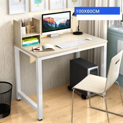 Простой современный офисный стол портативный компьютерный настольный домашний офисный мебель для учебы письменный стол настольный ноутбук стол - Цвет: I  100x60cm