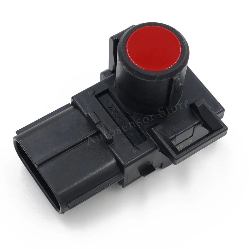4pcs Red PDC Parking Sensor Reverse Assist 37735-57L10-ZNB for Toyota 188300-8290 image 3