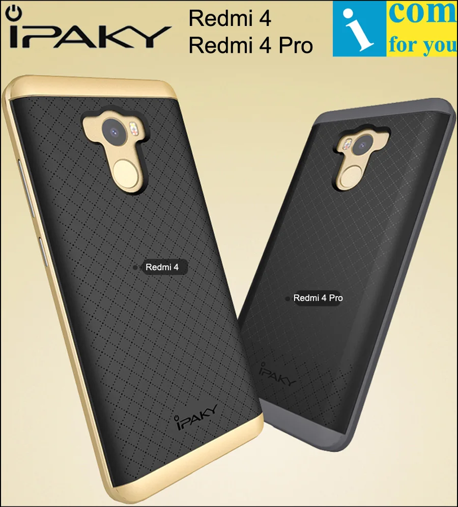 Оригинальный iPaky чехол для Xiaomi Redmi 4 Pro 5 0 дюйма Prime дюймов Гибридный Тонкий