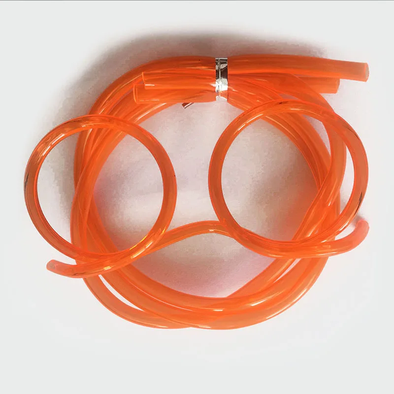 Orange Забавные мягкие пластиковые Соломенные Игрушки для детей, забавные очки, гибкие игрушки для питья, вечерние трубчатые инструменты для приколов, детские игрушки для дня рождения - Цвет: Orange