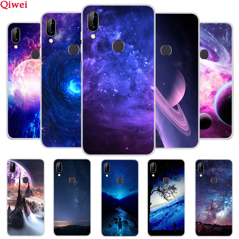 Чехол для Lenovo S5 Pro 2019 новый модный космический Мягкий ТПУ силиконовый чехол pro L58041