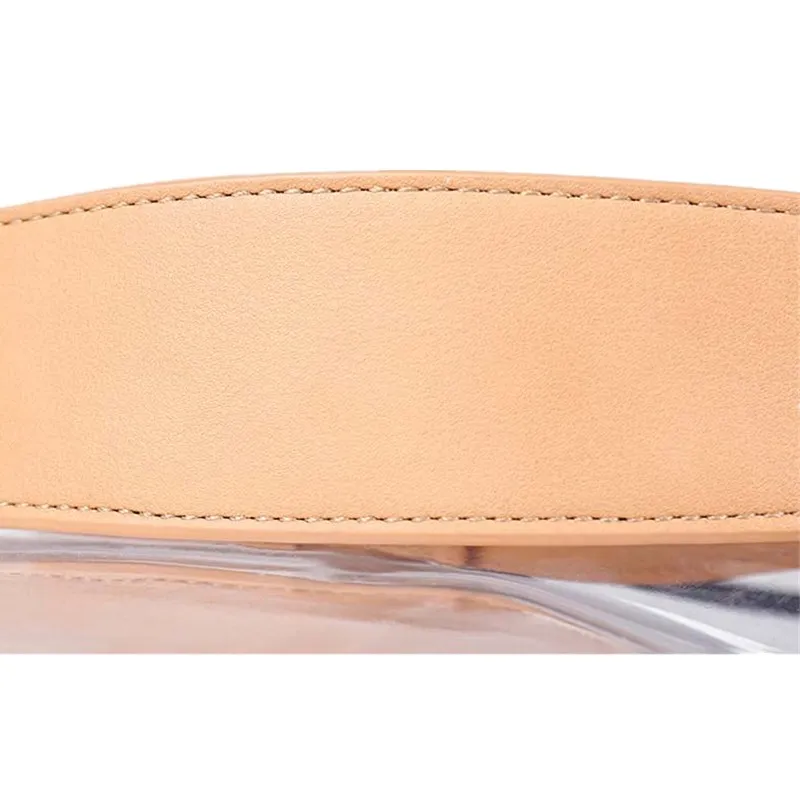 Женская шляпа от солнца пустая верхняя прозрачная цветная пластиковая летняя