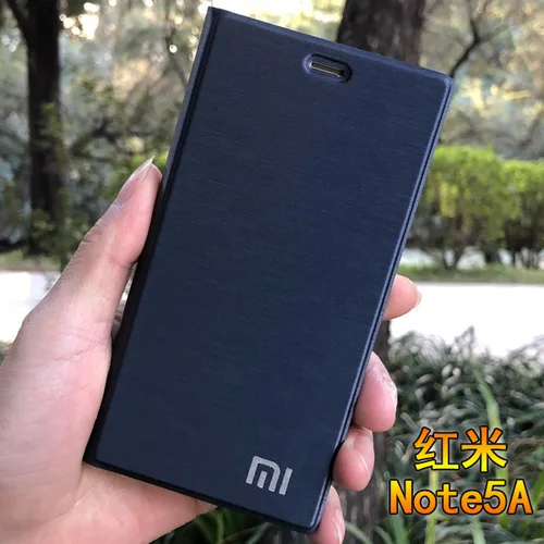 Новейший чехол для Xiaomi Redmi Note 4x Роскошный кожаный чехол для Xiaomi Redmi Примечание 5A и Note 3 случай для Redmi Примечание 4 с подставкой - Цвет: dark blue