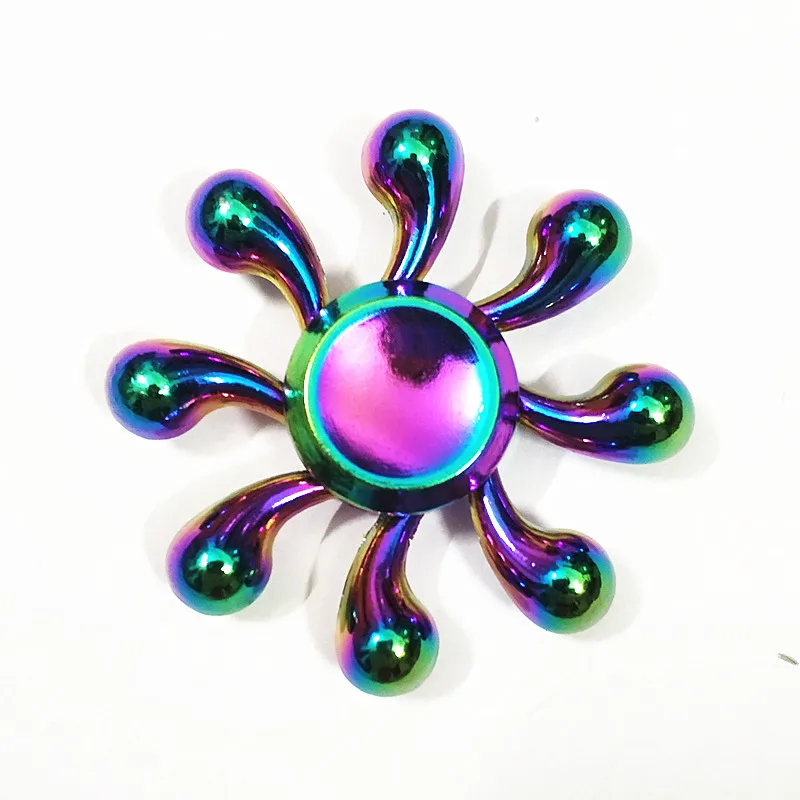 065 высокого качества Непоседа Spinner Металлический Радужный Дракон палец руки блесны аутизм СДВГ фокус беспокойство снятия стресса