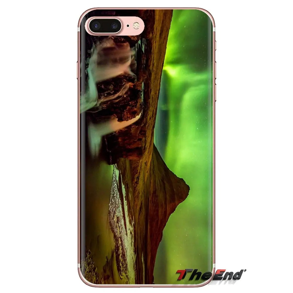 For Huawei Mate Honor 4C 5C 5X 6X 7 7A 7C 8 9 10 8C 8X 20 Lite Pro Transparent TPU Case Covers Wonders of Nature volcano iceland |
