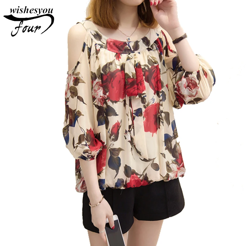 новые элегантной моды плюс размер случайных сыпучих женщин блузки напряженными