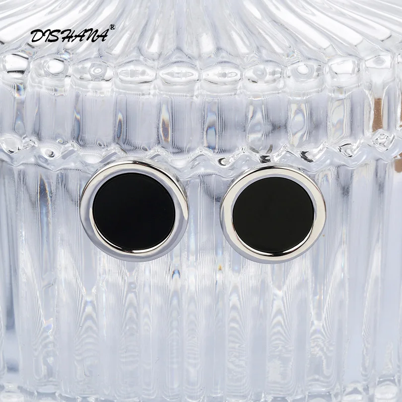 Женские серьги-гвоздики в винтажном стиле серебристого цвета | Украшения и