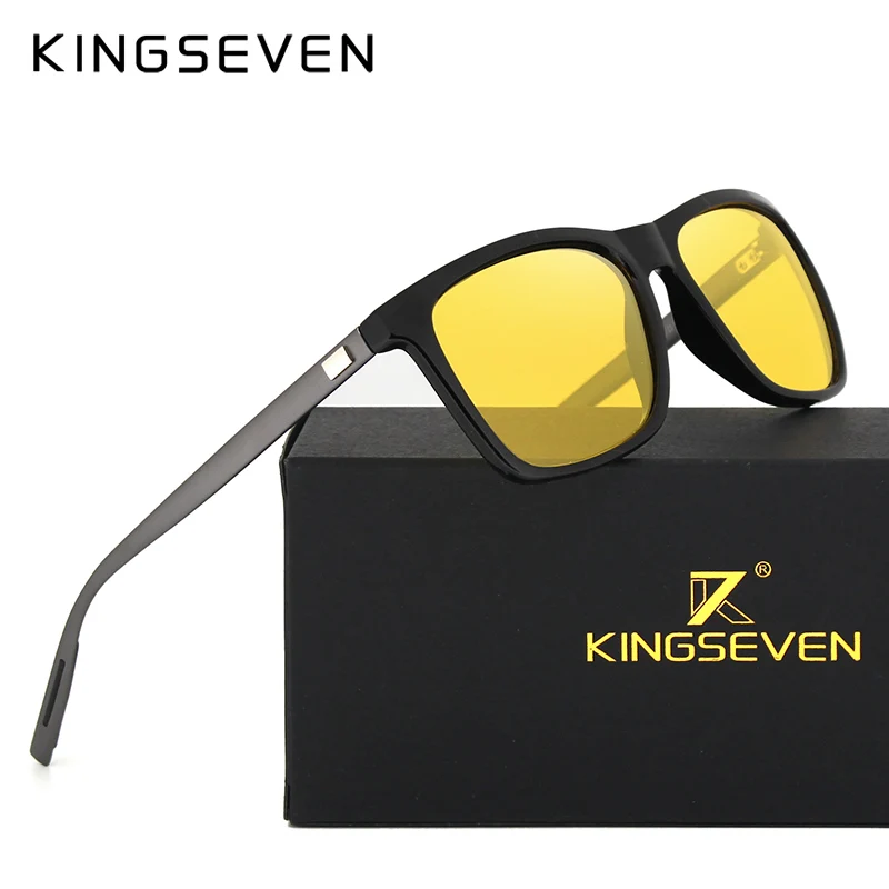 KINGSEVEN поляризованные мужские и женские очки ночного видения винтажные